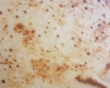Une image de l'étape 3 de Crêpes avec brochette de fruits.