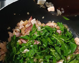Foto del paso 5 de la receta: Garbanzos con acelga y tocino
