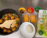 A picture of step 6 of Japanese Busy Mom’s Obento Lunch Box.