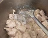 Foto del paso 1 de la receta: Pollo con piña en olla rápida