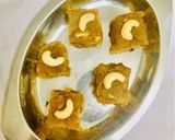 A picture of step 4 of Rusk Burfi.