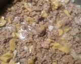 A picture of step 3 of Gravy and Mash.