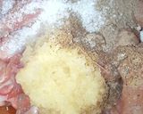 A picture of step 2 of Korean sticky chicken wings❤.