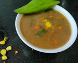 A picture of step 4 of Zan millet porridge.
