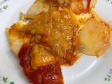 Bacalao con crujiente de ajo