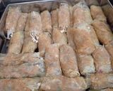 Foto langkah ke 5 dari resep Lumpia Ayam Udang Jamur Enoki.