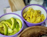 Foto langkah ke 1 dari resep Asinan buah Kedongdong+Nanas.