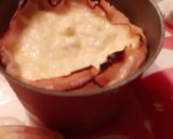 Foto del paso 5 de la receta: Volcanes de pavo, queso y huevo