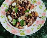 A picture of step 6 of Black Rice, Fruits and Nuts Salad.