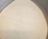 A picture of step 2 of Piadina Zola e speck.