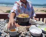 Foto del paso 4 de la receta: Molcajete de Camarones y callos de hacha