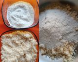 A picture of step 1 of Poha Coconut Ladoo.
