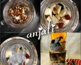 A picture of step 3 of Nutrient and protein rich fruit and nuts delight.