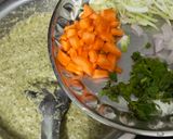 A picture of step 4 of Green Moong Vegetable Cheela.