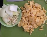 Foto langkah ke 1 dari resep Tumis jamur tofu.