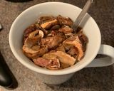 A picture of step 1 of Slow cooked beef ragu.