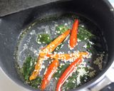 A picture of step 8 of Achari Khaman Dhokla.