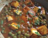 A picture of step 7 of Matar Paneer.