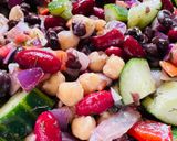 A picture of step 3 of 3 Bean Salad for a Crowd.