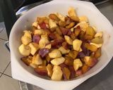 Une image de l'étape 6 de Compote de pommes, prunes,banane et vanille.