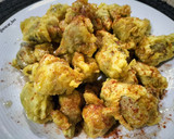 Foto del paso 7 de la receta: Alcachofas en tempura de azafrán al pimentón con miel y Pedro Ximénez