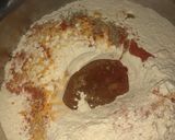 A picture of step 1 of Masala puri.