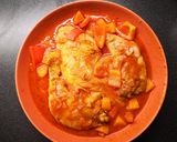 Foto langkah ke 6 dari resep Ayam Saus Tomat Kunyit.