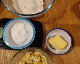 A picture of step 1 of Mother's Banana pie #mycookbook.