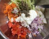 A picture of step 4 of Pasta Salad.