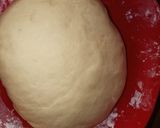 A picture of step 1 of Cinnamon rolls.