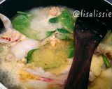 Foto langkah ke 4 dari resep Ayam Kampung Cabe Hijau versi Pakai Santan / Itiak Lado Mudo Padang.