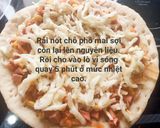Hình bước làm 4 của món Pizza