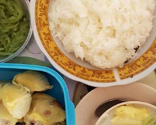 Cendol pulut durian by lely - Step 7