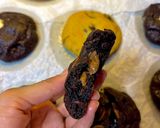 صورة لخطوة 4 من وصفة كوكيز نيويورك دبل تشوكلت (بحشو الشوكلت سبريد) 🍪