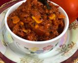 A picture of step 7 of Tomato Thokku.