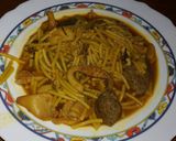Foto del paso 6 de la receta: Fideos a la cazuela con atún y calamares