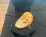 A picture of step 8 of Leftover sandwich.