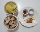 รูปขั้นตอนการทำที่ 1 ของ ต้มกระเพาะหมูผักกาดดอง