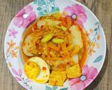 Foto langkah ke 5 dari resep Lontong Sayur Labu Siam.