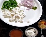 मूँगदाल डोसा विथ मटर पनीर फिलिंग (Moongdal Dosa with Matar paneer fiiling recipe in Hindi) रेसिपी चरण 3 फोटो