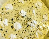 Une image de l'étape 7 de Quiche à la courgette et au chèvre.