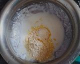A picture of step 3 of Marwadi Gatte ki kadhi.