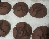 A picture of step 2 of Dark Chocolate Cookies.