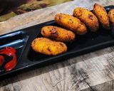 A picture of step 6 of Poha cutlets from leftover batata poha.