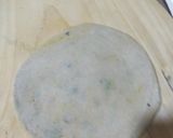 A picture of step 4 of Aloo Maithi (Fenugreek) leaves stuff Paratha.