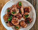 A picture of step 2 of Multicultural Meatballs.