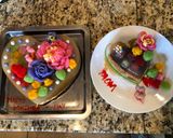A picture of step 4 of Flan Jelly Cake.