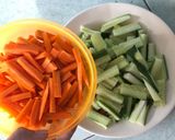 Foto langkah ke 3 dari resep Kakap Tumis Acar.