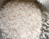 Foto del paso 2 de la receta: Merluza y arroz al vapor en 1 paso