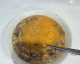 Foto langkah ke 2 dari resep Telur Dadar Tempe Jamur.